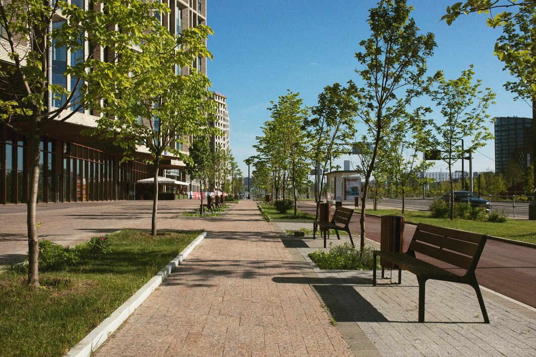 commercial landscape